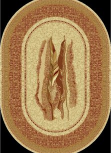 Ковер, Floare-Carpet, 1,5х2, Овал, 121, 1659, Шерсть
