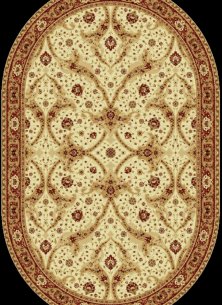 Ковер, Floare-Carpet, 1,6х3, Овал, 065, 61659, Шерсть